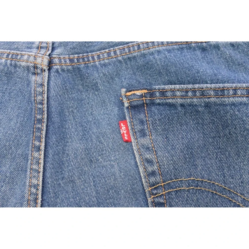 Levis 550 Relaxed Fit Jeans Mens 40x30 Blue Denim Straight Leg Pants Excellent
